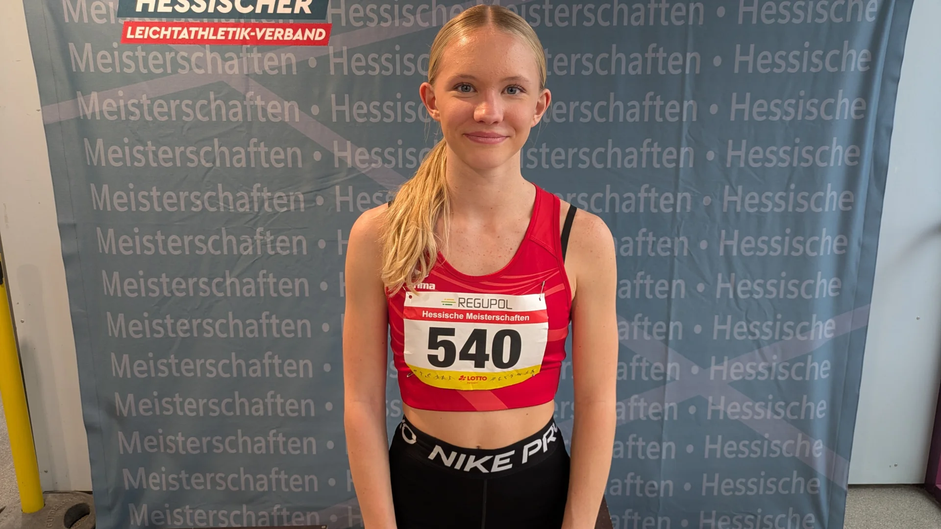 Emma Brachmann (SV Espenau) überzeugte mit Top-5-Platzierungen im Sprint und Hürdensprint.