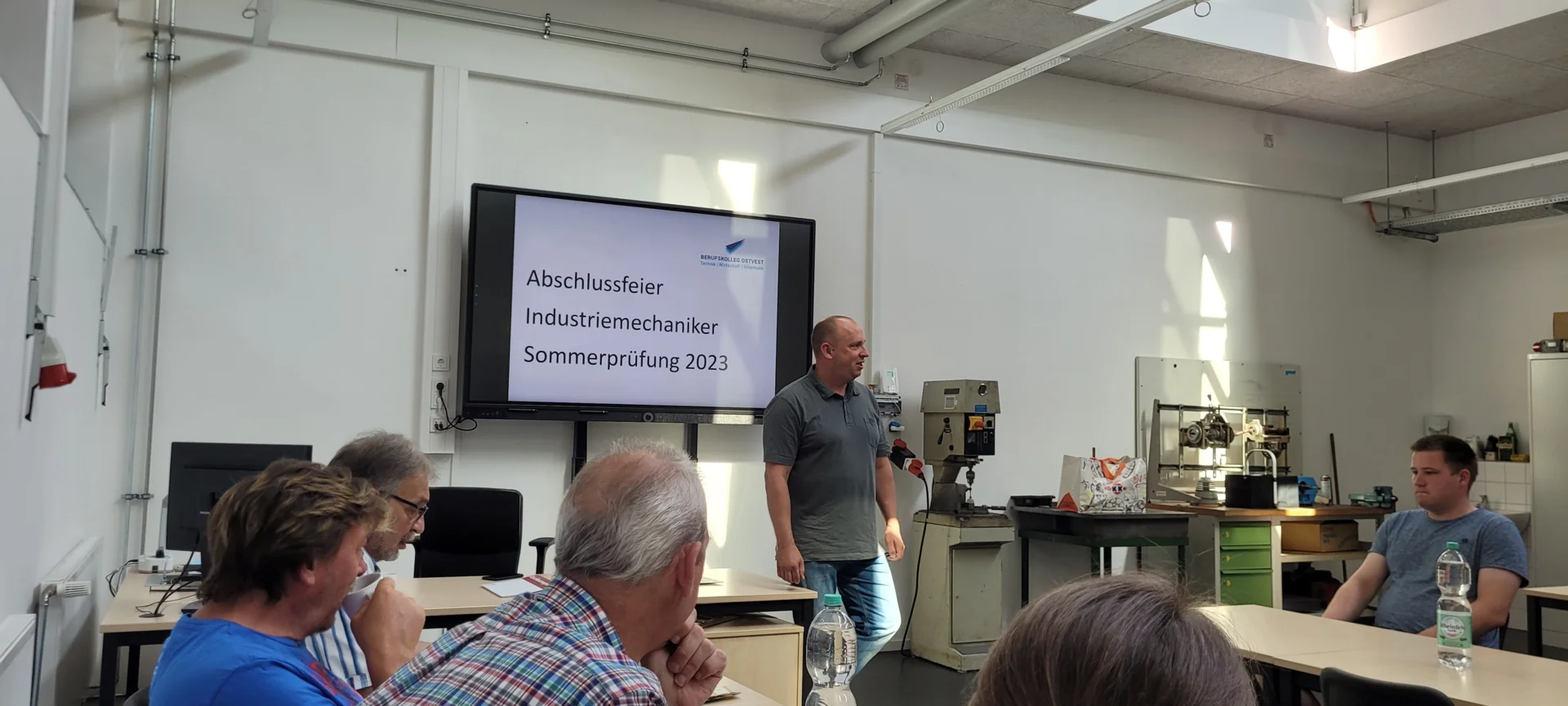 Abschlussfeier Industriemechaniker