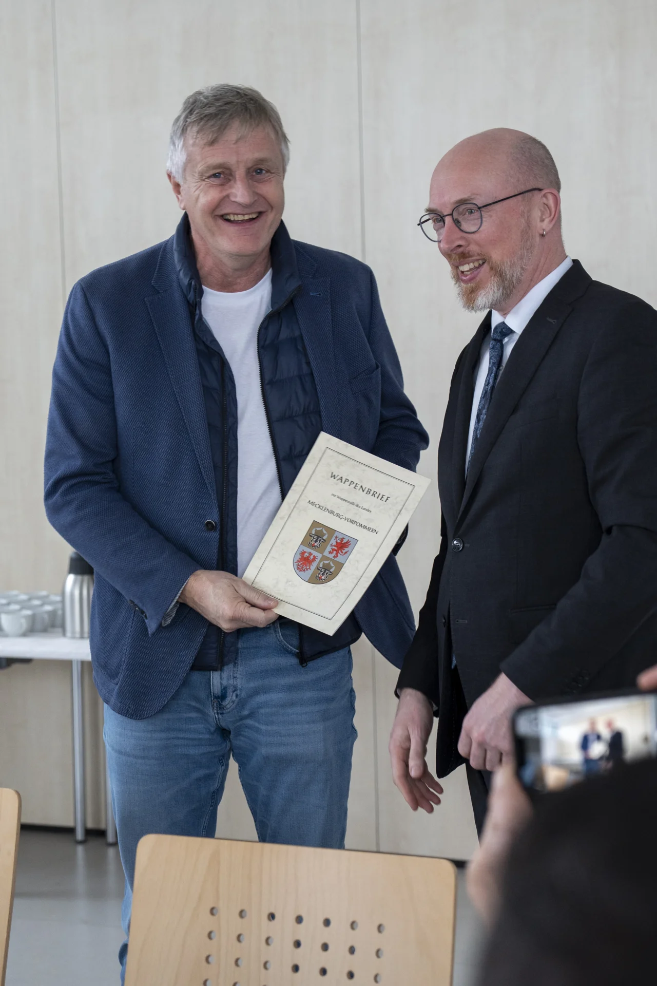 Übergabe Wappenbrief