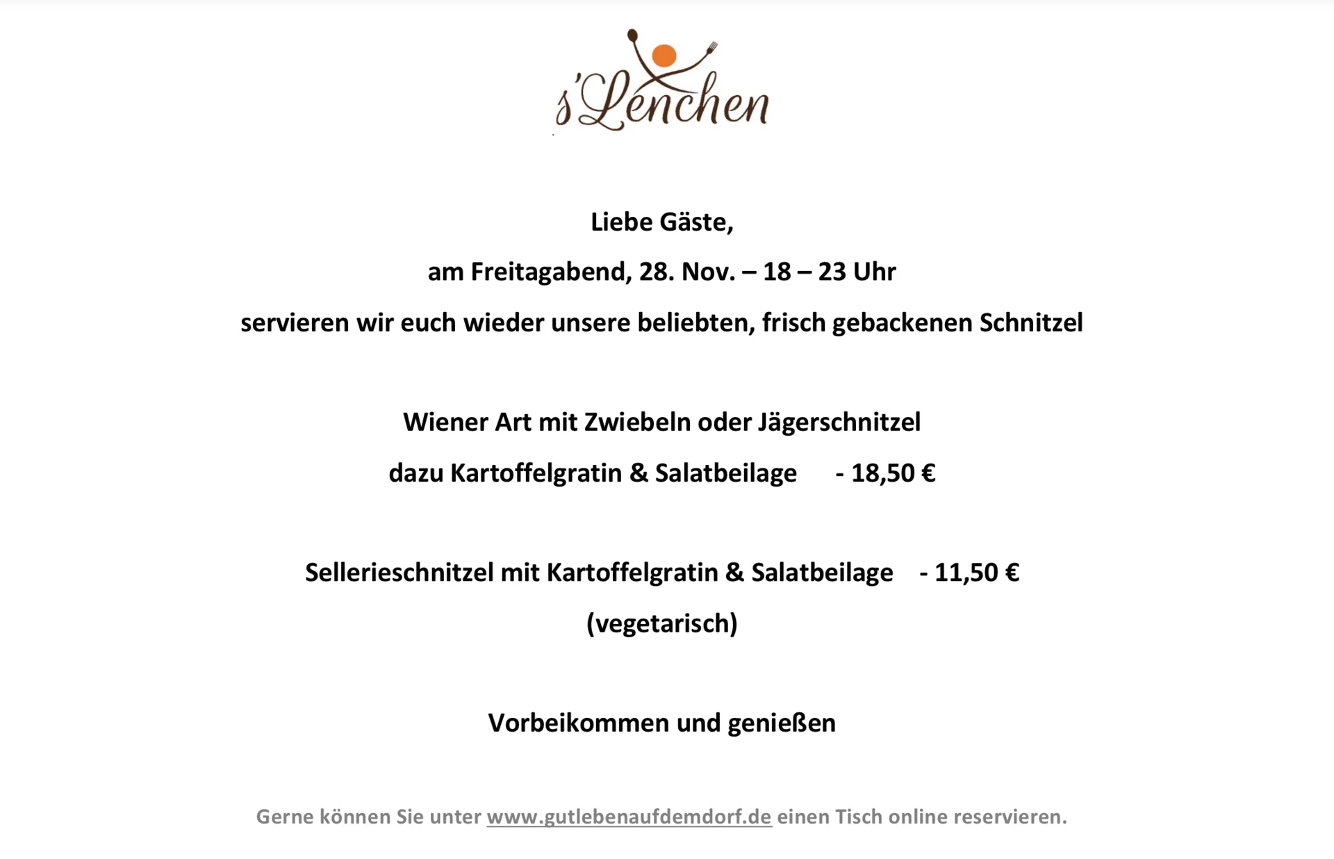 SchnitzelAbend