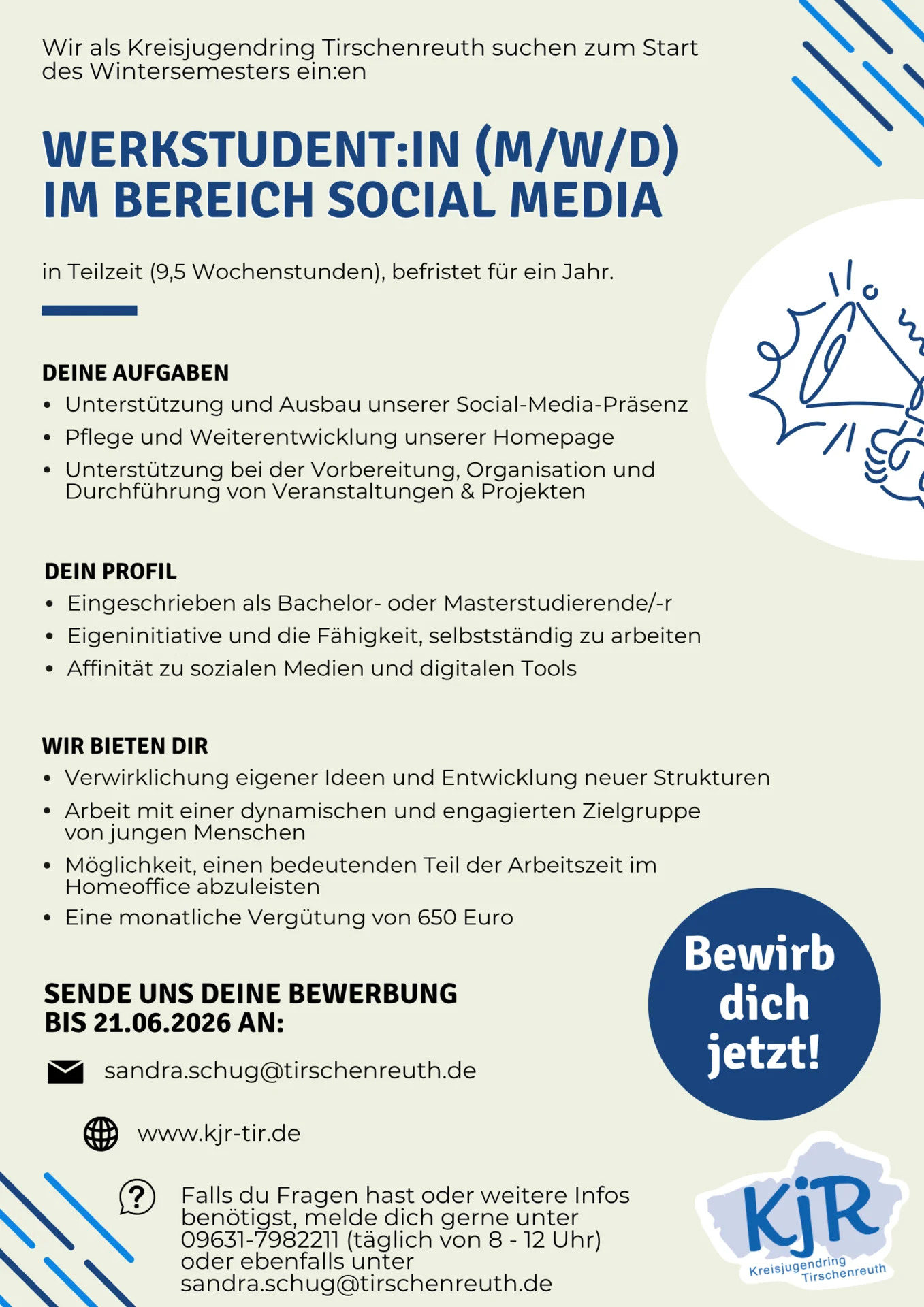 Stellenausschreibung