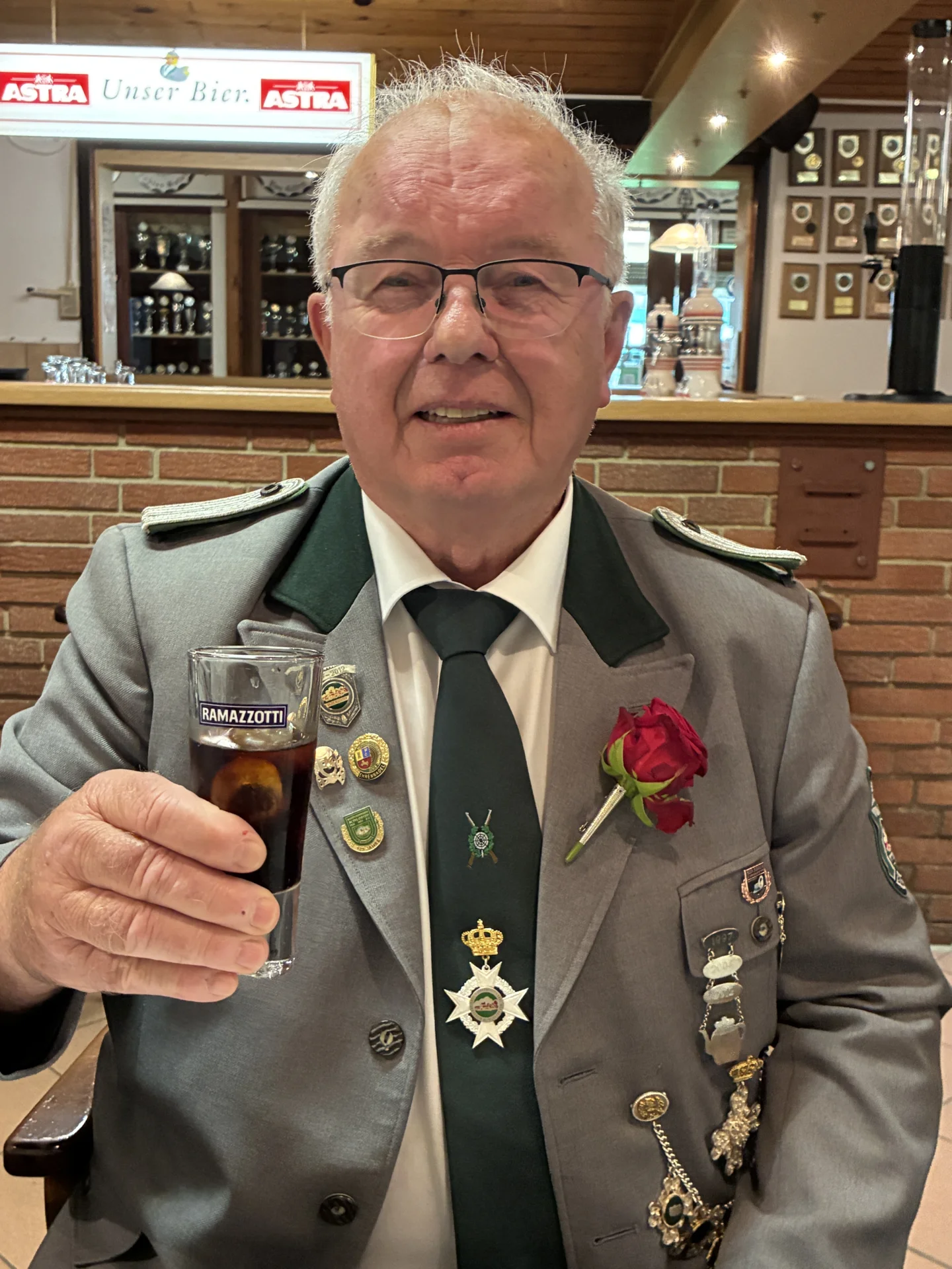 Frühstückskönig Hartmut Ruehs