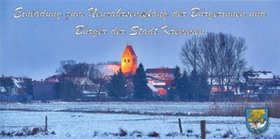 Meldung: Neujahrsempfang der Stadt Kremmen am 26. Januar 2024