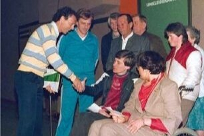 Franz Beckenbauer besucht den SVO (Bild vergrößern)