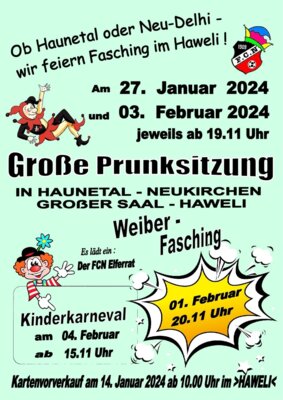 Fasching in Haunetal (Bild vergrößern)