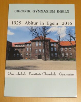 Foto zur Meldung: Chronik Gymnasium Egeln