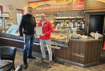 Link zu: 30. Betriebsjubiläum der Bäckerei & Konditorei Czech GmbH