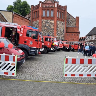 Foto zur Meldung: 150 Jahre Feuerwehr Putlitz am 01.07.2023