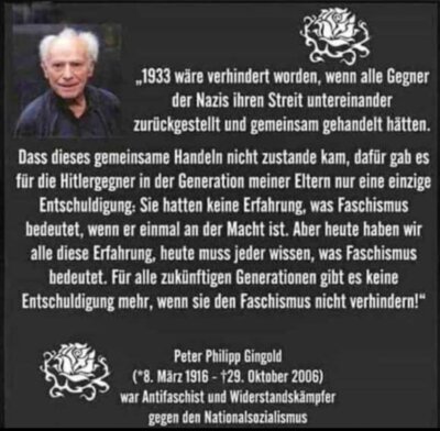 Zitat von Peter Philipp Gingold (Bild vergrößern)