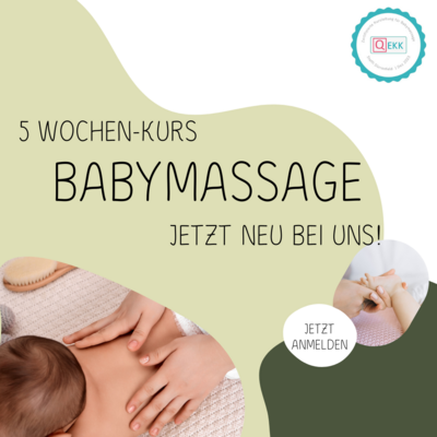 Neu bei uns: Babymassage!