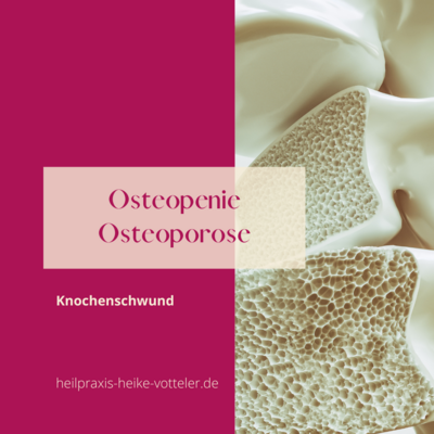 Osteopenie und Osteoporose (Bild vergrößern)