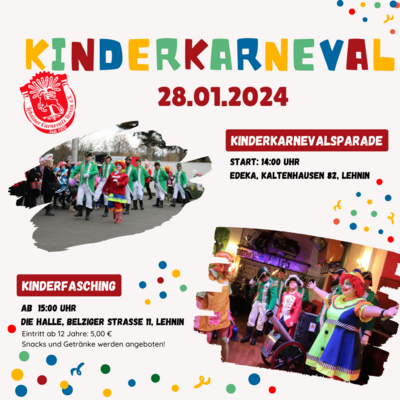 Kinderkarneval in Lehnin (Bild vergrößern)