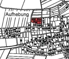 Aufhebung Bebauungsplan