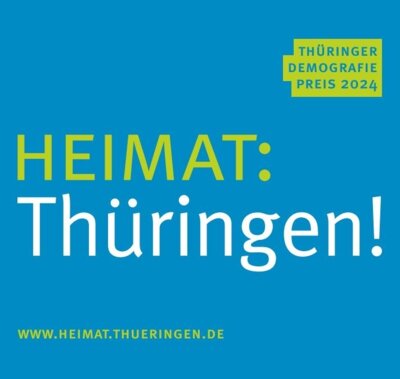 Link zu: Bewerbung für "Thüringer Demografiepreis 2024" ab sofort möglich