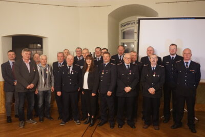 Auszeichnungsveranstaltung für treue Dienste in der Feuerwehr des Amtes Meyenburg