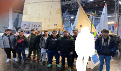 Foto zur Meldung: Die Berufspraxisstufe besucht die „Boot“ Düsseldorf