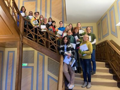 16 neue zertifizierte Kinderchorleiterinnen für Hessen (Bild vergrößern)