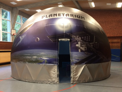 Restplätze für Mobiles Planetarium (Bild vergrößern)