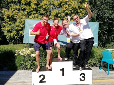 Medaillenregen für Riesaer Special Olympics-Schwimmer (Bild vergrößern)