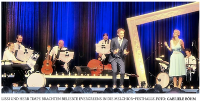 Große Reihe - Lissi und Herr Timpe als „Lady Sunshine & Mister Moon“ (Bild vergrößern)