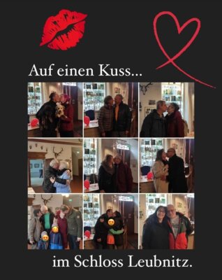Meldung: Auf einen Kuss… im Schloss Leubnitz  Freier Eintritt für verliebte Paare am Valentinstag
