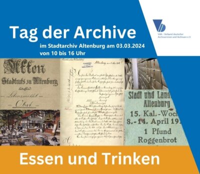 Link zu: Tag der Archive am 3. März: Stadtarchiv öffnet seine Türen