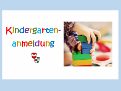 Besuchs- und Anmeldetage in den Ernsgadener Kindergärten (Bild vergrößern)