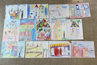 Meldung: Hundertwasser - Kunst in Klasse 2.1