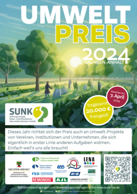 Foto zu Meldung: JETZT für den Umweltpreis Sachsen-Anhalt 2024 bewerben