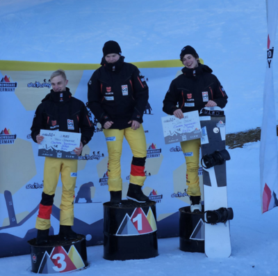 Meldung: Julius Reichle ist deutscher Jugendmeister im Snowboard-Cross