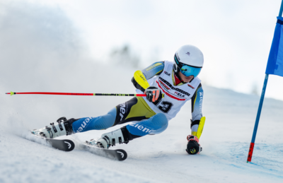 Maximilian Wiest ist Baden-Württembergischer Meister im Slalom (U14) und Vizemeister im Riesenslalom (U14) (Bild vergrößern)