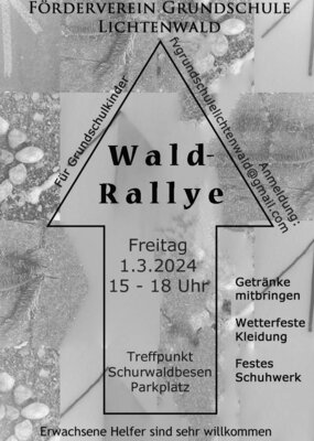 Meldung: Wald-Rallye