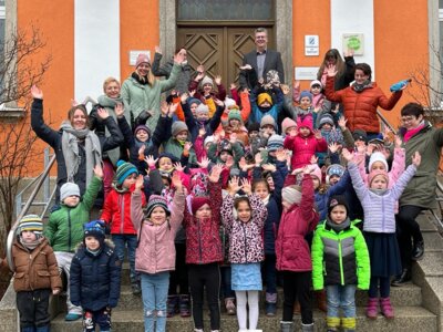 Link zu: Besuch des Kindergartens im Rathaus