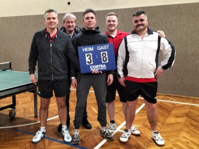 Tischtennis:   3. Mannschaft feiert Aufstieg