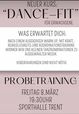 Dance-Fit...neuer Kurs beim TSV Lepahn (Bild vergrößern)