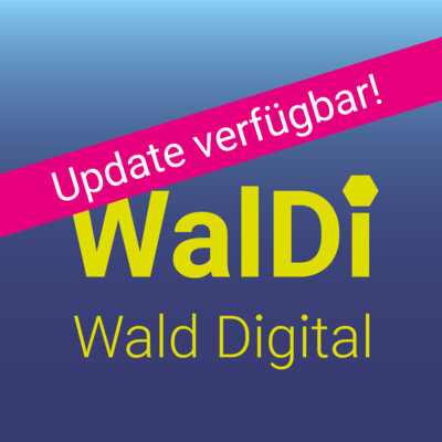 WalDi-App Update verfügbar (Bild vergrößern)