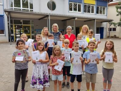 Vorlesewettbewerb der Anne-Frank-Grundschule Rockenhausen (Bild vergrößern)
