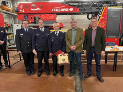 Meldung: Feuerwehr dankt Heinz Horn für sein Engagement