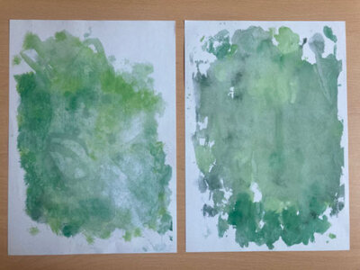Kunst in der Klasse 3c: Von magischen Wäldern und fantastischen Wesen (Bild vergr&ouml;&szlig;ern)