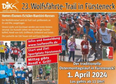 23. Wolfsfährte-Trail in Fürsteneck (Bild vergrößern)