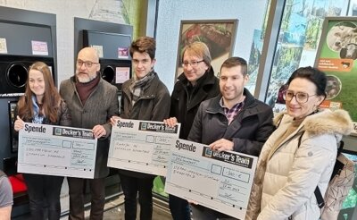"Helfen macht Spaß" mit der Gudd-Zweck-LEERGUT-BON-AKTION bei EDEKA Decker’s Team (Bild vergrößern)