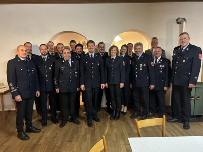 Freiwillige Feuerwehr, Jahreshauptversammlung, Vorstandschaft, Ehrenamt (Bild vergrößern)
