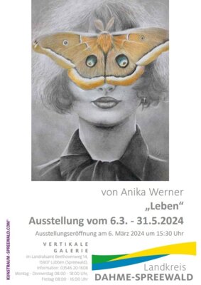 Meldung: „Leben“ Ausstellung 06.03. - 31.05.2024 in Lübben