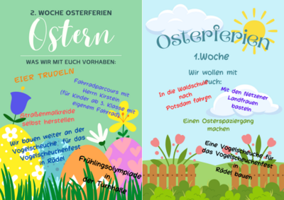 Osterferienprogramm in Damsdorf (Bild vergrößern)