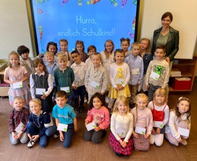 Hurra! Unsere neuen Schulkinder sind da! (Bild vergrößern)