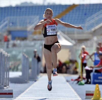 Sandra Kramer springt zu Gold