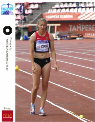 Sandra Kramer siegt bei der Leichtathletik – WM der Seniorinnen im Dreisprung