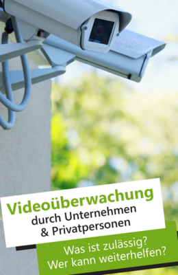 Einfahrt/ Garten/ Haustür - Zulässigkeit von Videoüberwachung (Bild vergrößern)
