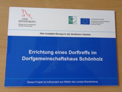 Foto zur Meldung: Information zum Baugeschehen in der Gemeinde Gollenberg OT Schönholz-Neuwerder