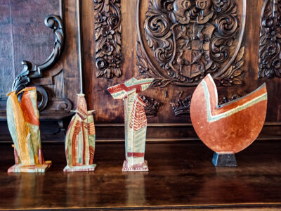 Keramiken von Angelika Kühn von Hintzenstern | Foto: Museum Schloß Burgk